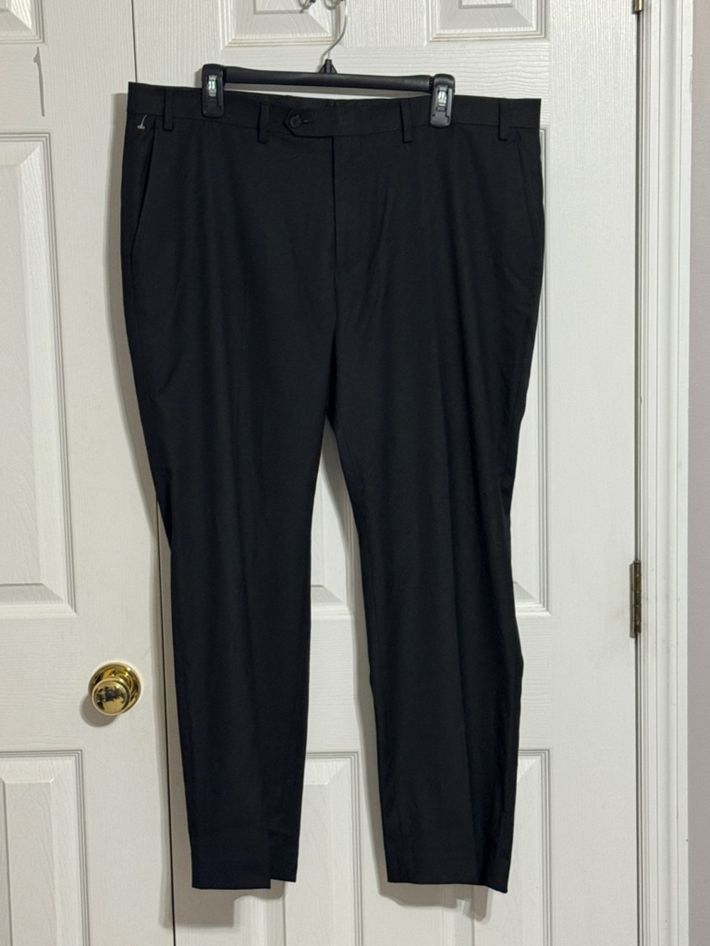 Apt. 9 Black Men's Dress Pants - Tailored Flat Front